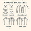 customize-optoins Blue Shirt